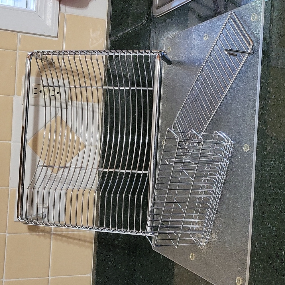 Three Piece Dish Rack Set - Picture 12 of 14